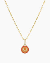 Power Gemstone Parker Charm Necklace Abundance