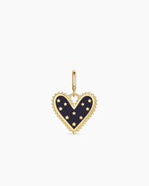 Vintage Heart Star Parker Charm