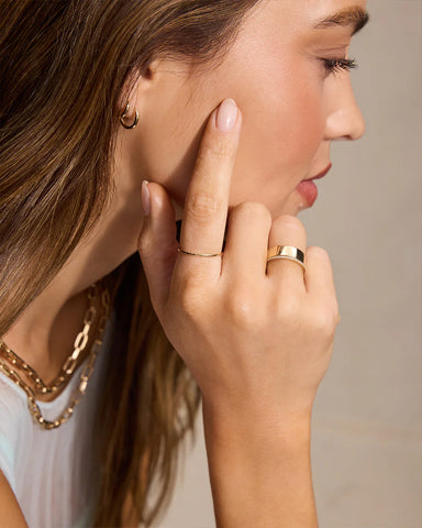 14k Gold Classic G Ring