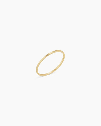 14k Gold Rose Delicate Ring