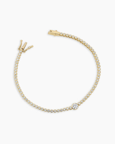 Lab Grown Diamond Circle Tennis Bracelet