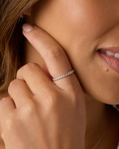 Lab Grown Diamond Eternity Ring 2mm