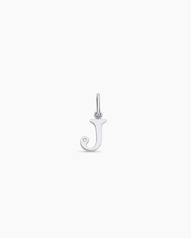 Diamond Vintage Alphabet Charm