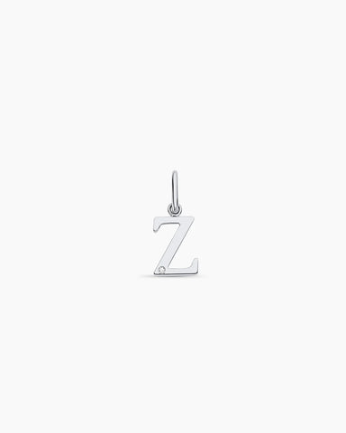 Diamond Vintage Alphabet Charm