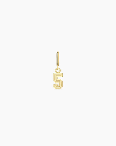 Varsity Numbers Parker Charm