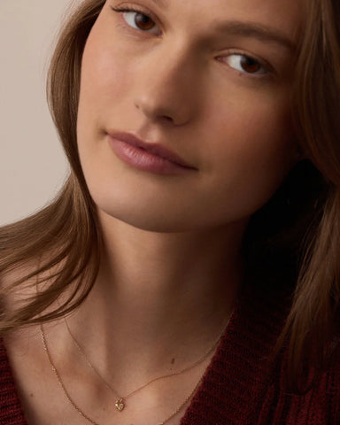 Diamond Bond Lock Necklace