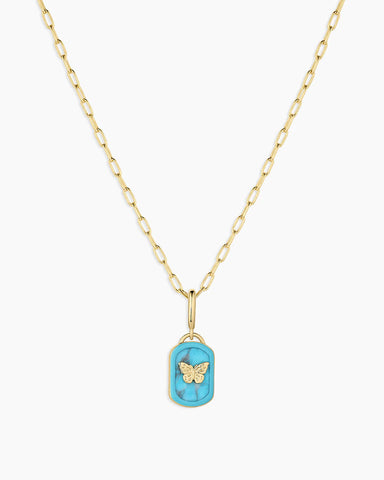 Power Gemstone Parker Charm Necklace Healing