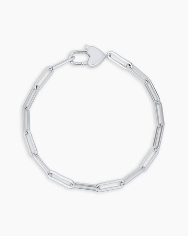 Heart Padlock Bracelet