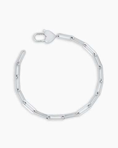 Heart Padlock Bracelet