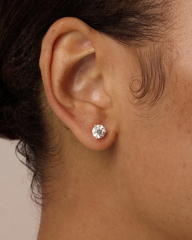 Lab Grown Diamond Solitaire Studs