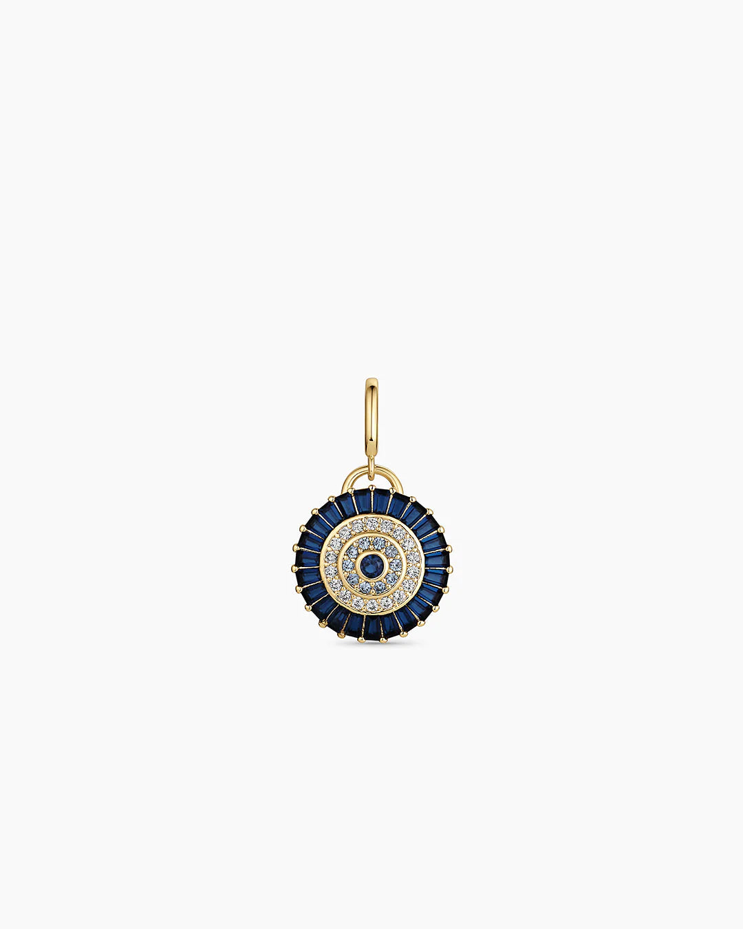 Vintage Evil Eye Coin Parker Charm