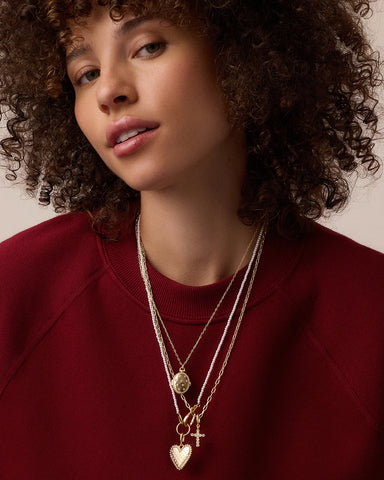 Shimmer Cross Parker Charm