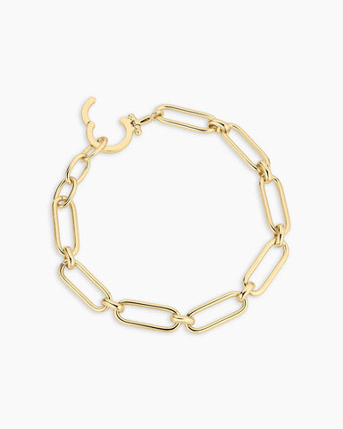 Zoey Statement Link Bracelet