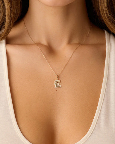 Diamond Era Alphabet Charm