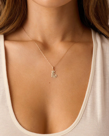 Diamond Era Alphabet Charm