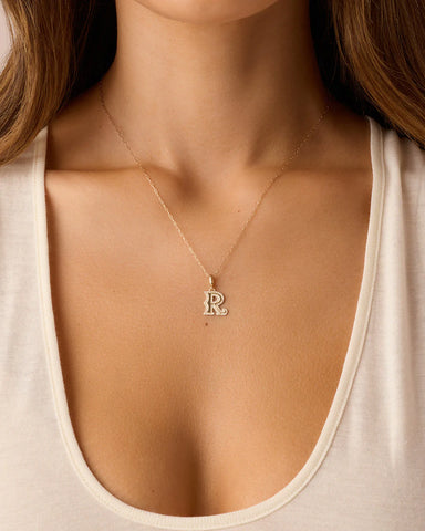 Diamond Era Alphabet Charm