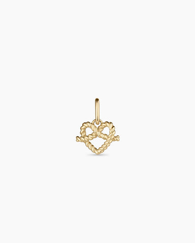 14k Gold Love Knot Charm