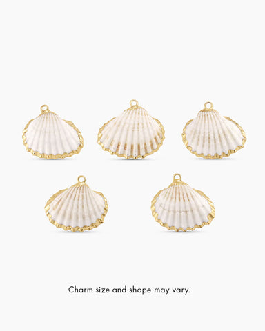 Scallop Shell Parker Charm