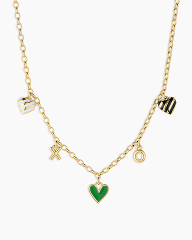 Campbell Heart Charm Necklace