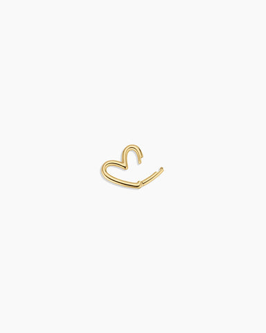 Delicate Heart Carabiner Charm