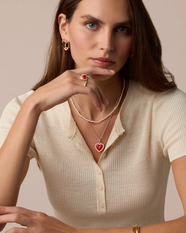 Love Pearl Parker Charm