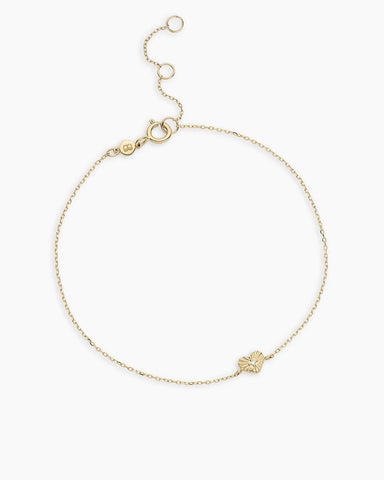 Diamond Vintage Heart Bracelet