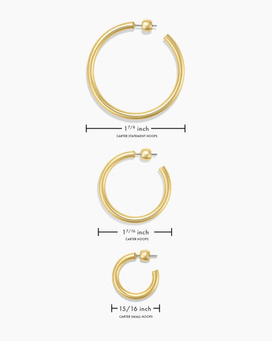 Carter Small Hoops