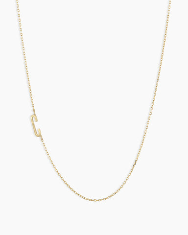 14k Gold Alphabet Necklace