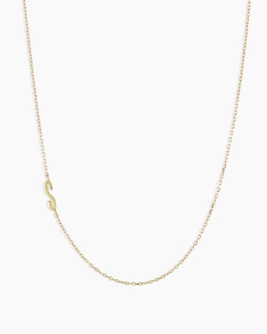 14k Gold Alphabet Necklace